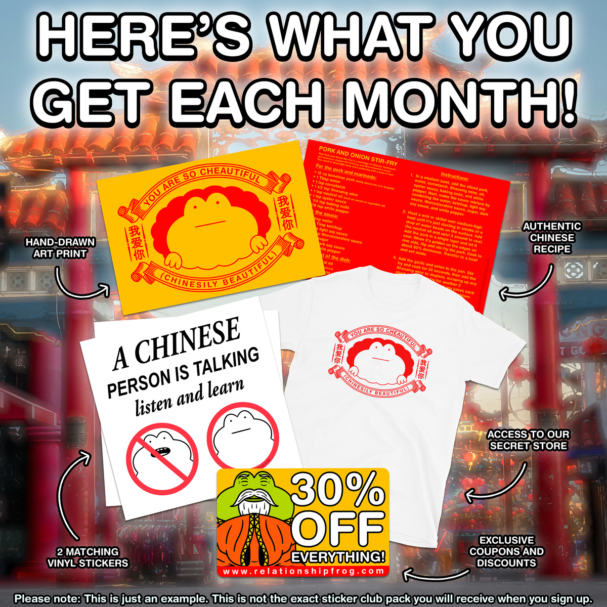 CHINESE STICKER CLUB