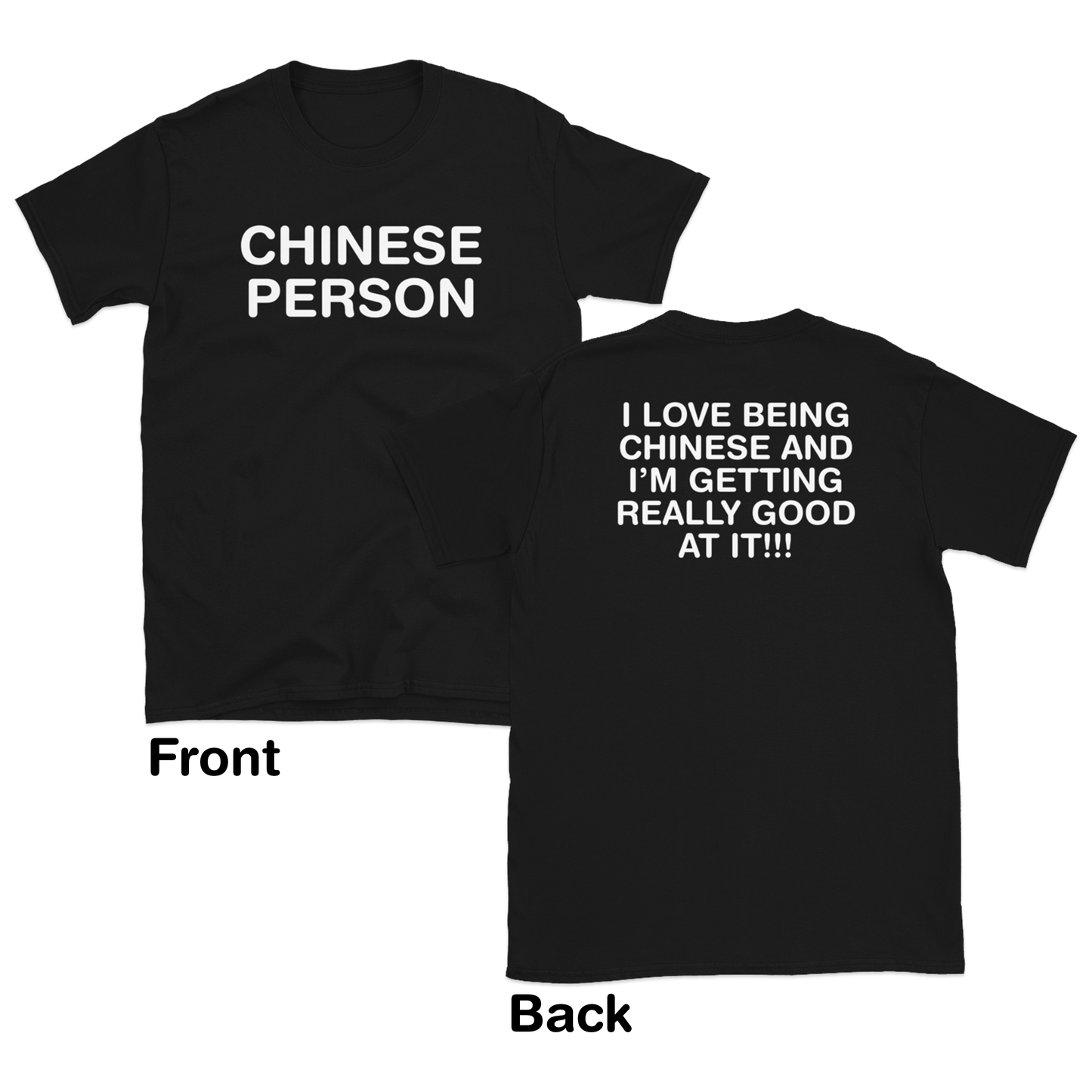 CHINESE PERSON SHIRT