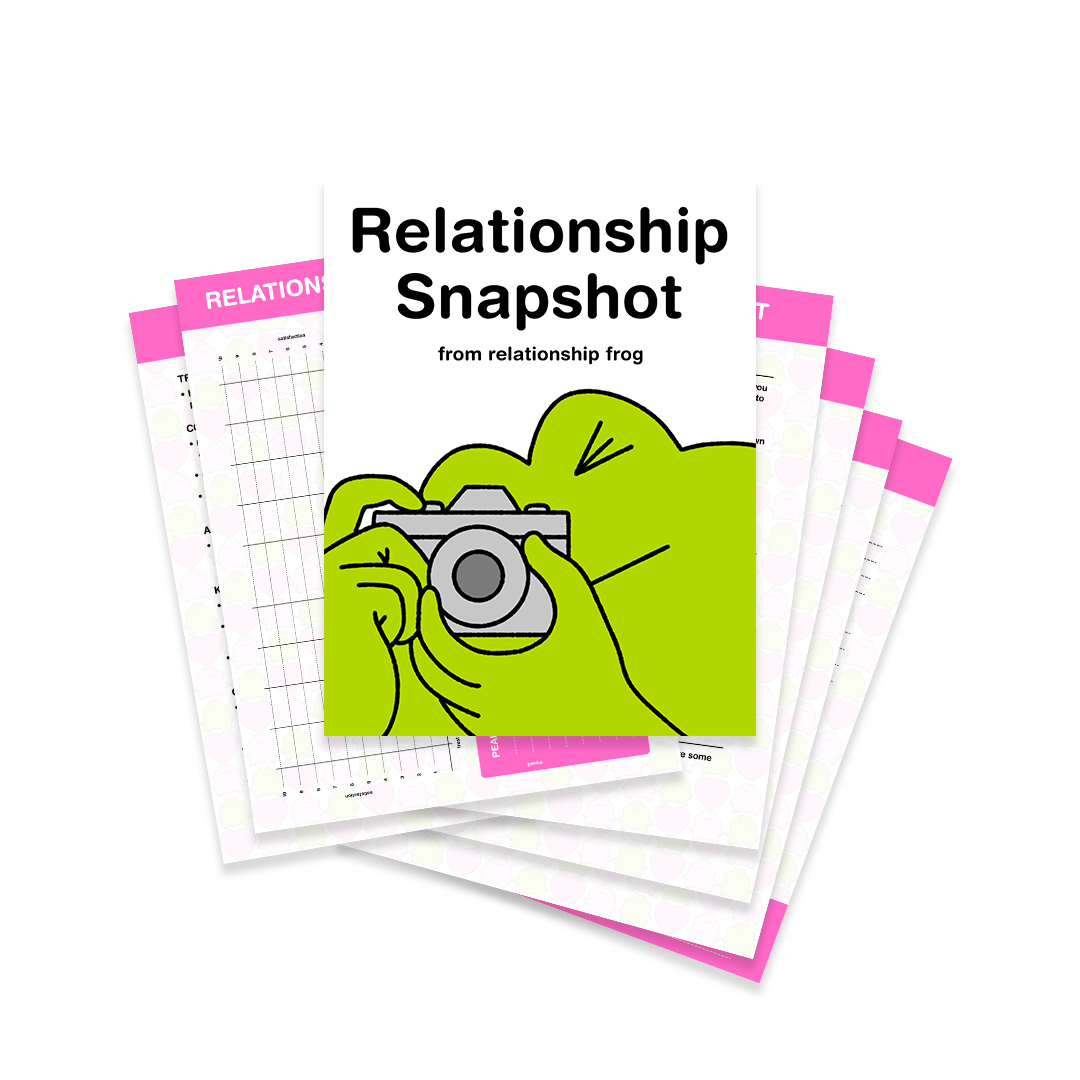 RELATIONSHIP SNAPSHOT EXERCISE